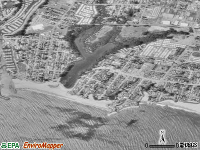 Twin Lakes satellite photo by USGS