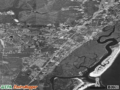 Murrells Inlet satellite photo by USGS