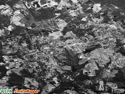 Batesburg-Leesville satellite photo by USGS