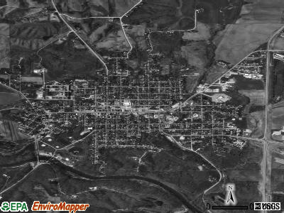 Anamosa satellite photo by USGS