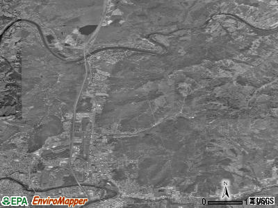 Roseburg North satellite photo by USGS