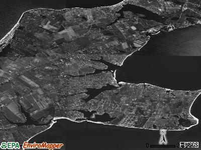 Bliss Corner satellite photo by USGS