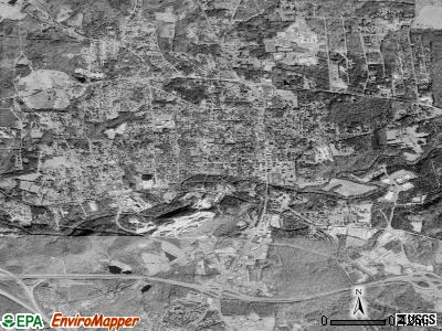 Brookings satellite photo by USGS