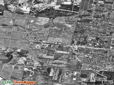 Abram-Perezville satellite photo by USGS