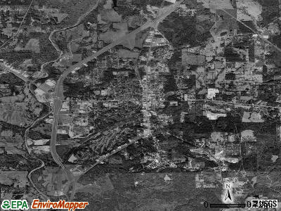 Livingston satellite photo by USGS