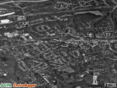 Paoli satellite photo by USGS