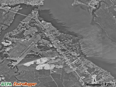 James City satellite photo by USGS