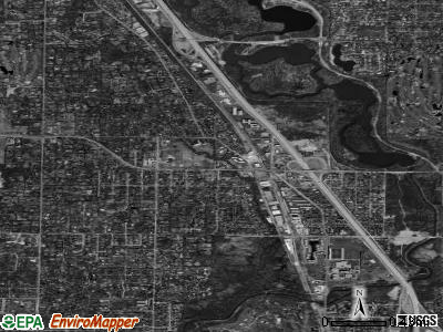 Northfield satellite photo by USGS