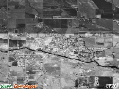 Kuna satellite photo by USGS