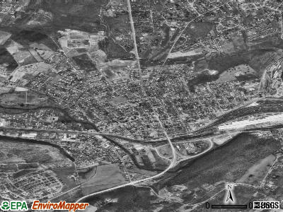 Hollidaysburg satellite photo by USGS