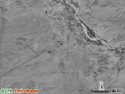 Chinle satellite photo by USGS