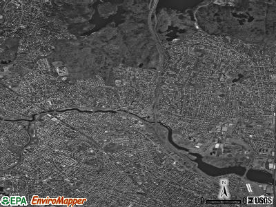 Medford satellite photo by USGS
