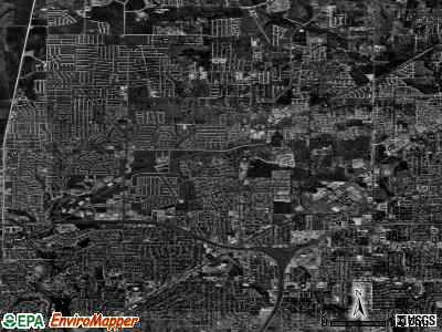 North Richland Hills satellite photo by USGS