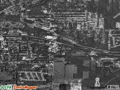 Munroe Falls satellite photo by USGS
