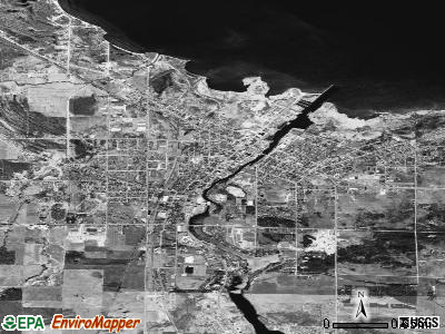 Cheboygan satellite photo by USGS