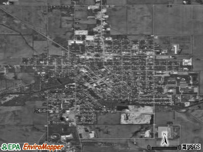 Rensselaer satellite photo by USGS