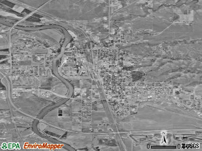 Douglas satellite photo by USGS