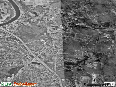 South Hooksett satellite photo by USGS
