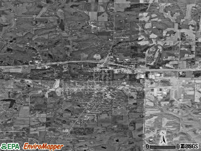 Warrenton satellite photo by USGS