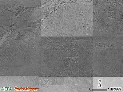 Three Points satellite photo by USGS