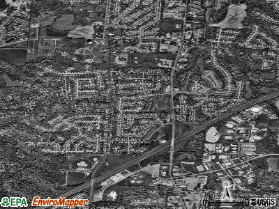 Pleasant Run satellite photo by USGS