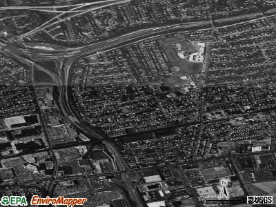 Carle Place satellite photo by USGS