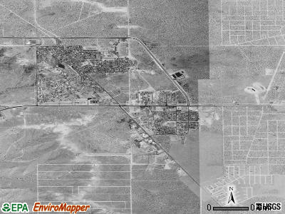 Horizon City satellite photo by USGS