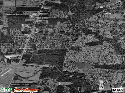 Brownfields satellite photo by USGS