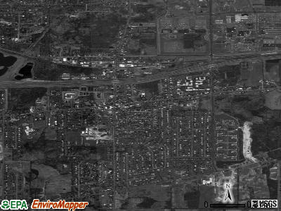 Webster satellite photo by USGS