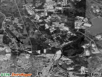 Morrisville satellite photo by USGS