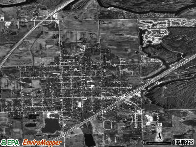 Braidwood satellite photo by USGS