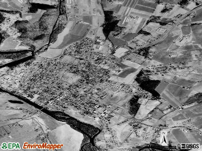 Bridgewater satellite photo by USGS
