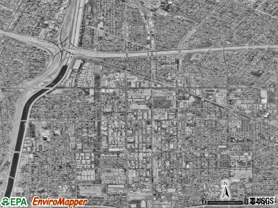 Paramount satellite photo by USGS