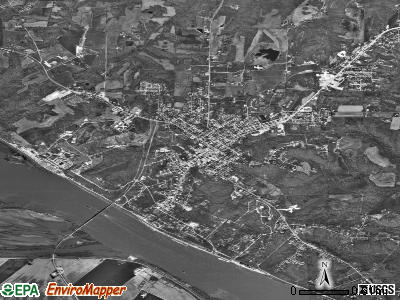 Chester satellite photo by USGS