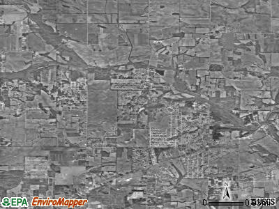 Moores Mill satellite photo by USGS