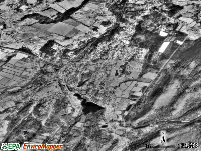 Franklin satellite photo by USGS