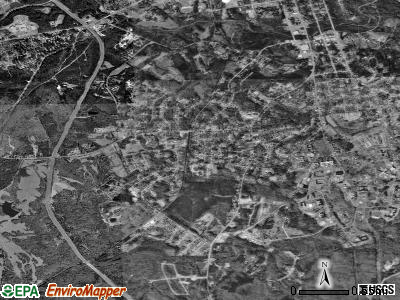 Midway-Hardwick satellite photo by USGS