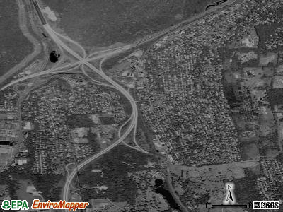 Hawthorne satellite photo by USGS
