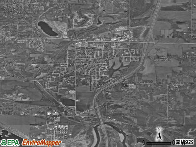 Pleasant Hill satellite photo by USGS