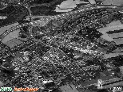 Kutztown satellite photo by USGS