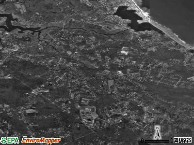 North Scituate satellite photo by USGS