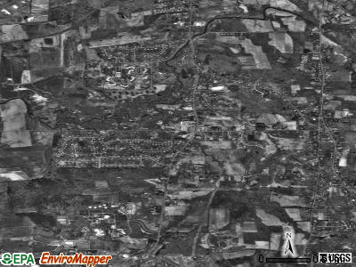 South Amherst satellite photo by USGS