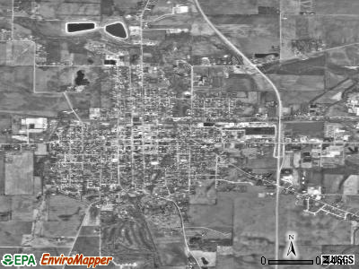 Winchester satellite photo by USGS