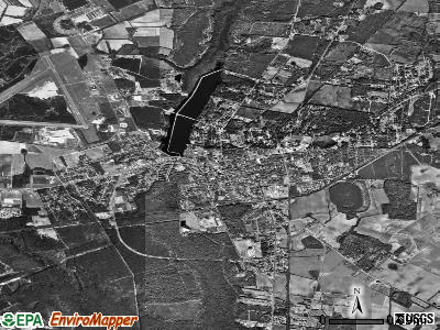 Barnwell satellite photo by USGS