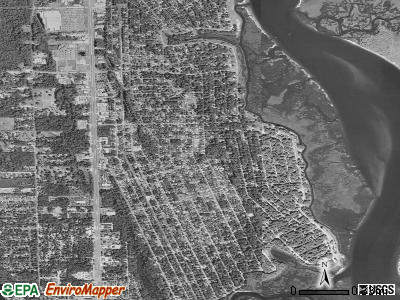 St. Augustine South satellite photo by USGS
