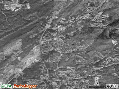 Pinson satellite photo by USGS