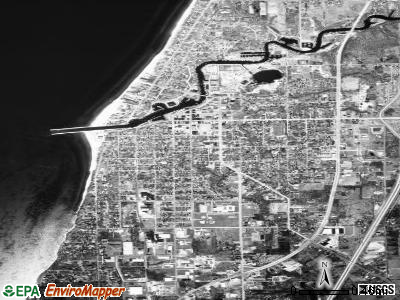 South Haven satellite photo by USGS