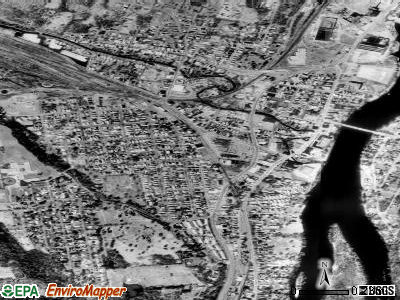 Mechanicville satellite photo by USGS