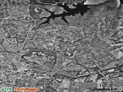 Hampton satellite photo by USGS