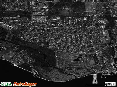 West Sayville satellite photo by USGS